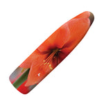 Orange Amaryllis Print Ironing Board Cover