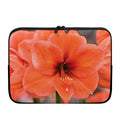 Orange Amaryllis Print Laptop Sleeve