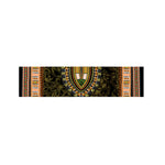 Orange And Black African Dashiki Print Bed Runner