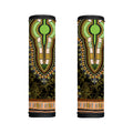 Orange And Black African Dashiki Print Handle Covers
