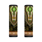 Orange And Black African Dashiki Print Handle Covers