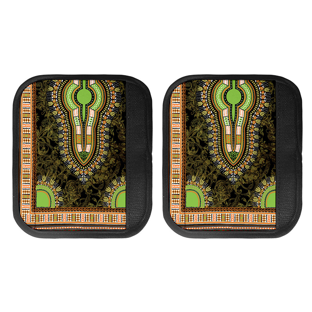 Orange And Black African Dashiki Print Handle Covers