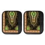 Orange And Black African Dashiki Print Handle Covers