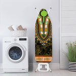 Orange And Black African Dashiki Print Ironing Board Cover