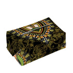 Orange And Black African Dashiki Print Rectangle Tissue Box Cover