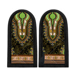Orange And Black African Dashiki Print Skillet Handle Cover