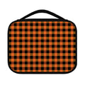 Orange And Black Buffalo Check Print Classic Bible Case