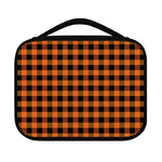 Orange And Black Buffalo Check Print Classic Bible Case