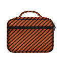 Orange And Black Halloween Pattern Print Briefcase Bible Bag