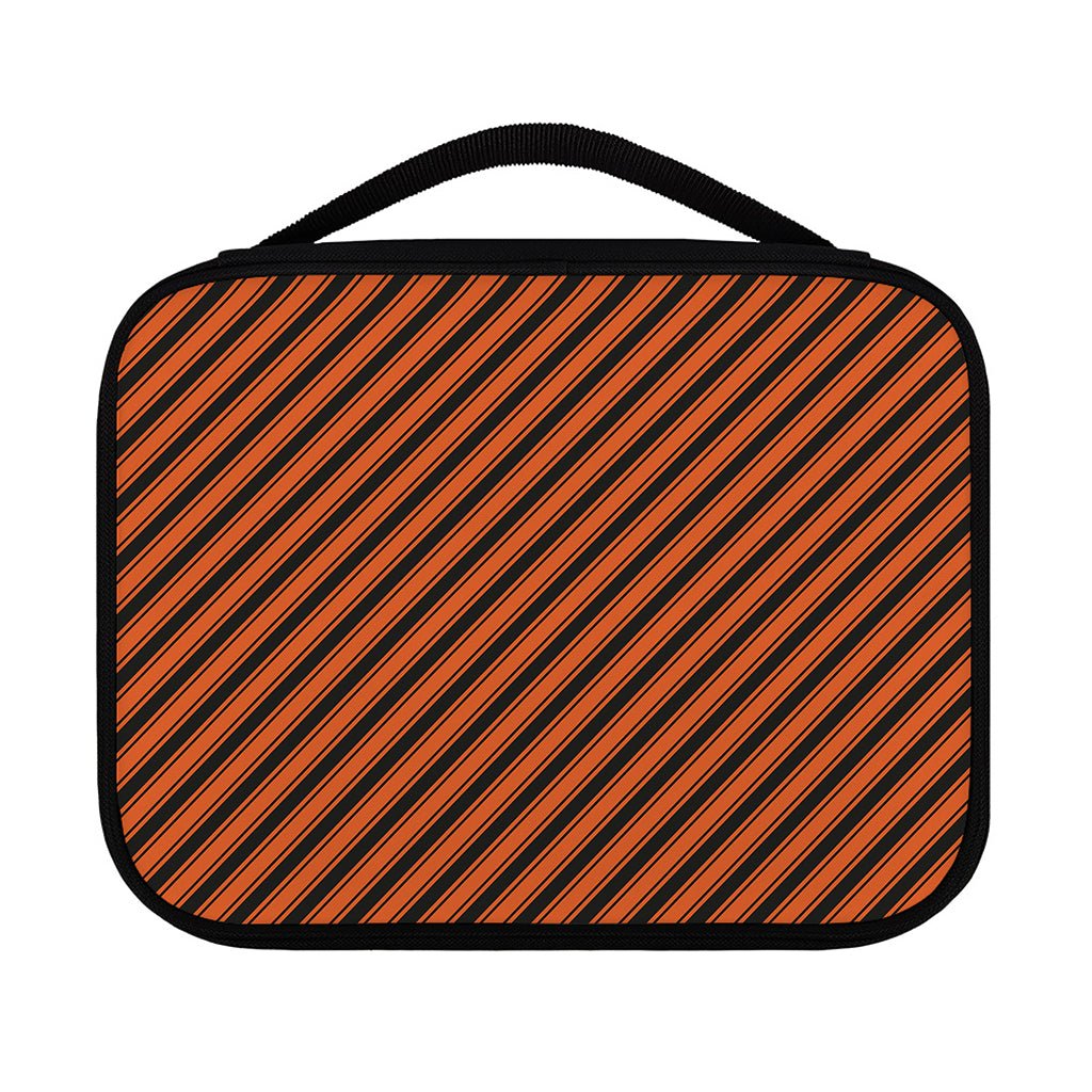 Orange And Black Halloween Pattern Print Classic Bible Case