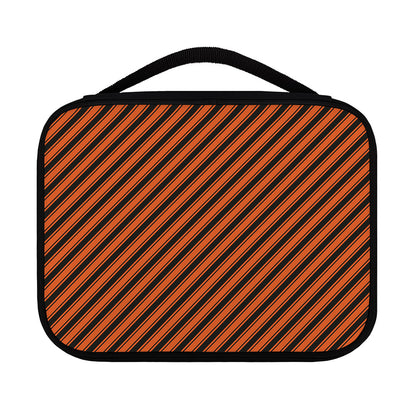 Orange And Black Halloween Pattern Print Classic Bible Case