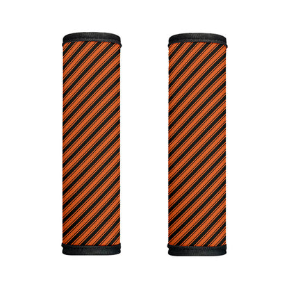 Orange And Black Halloween Pattern Print Handle Covers