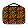 Orange And Black Tiger Stripe Print Classic Bible Case