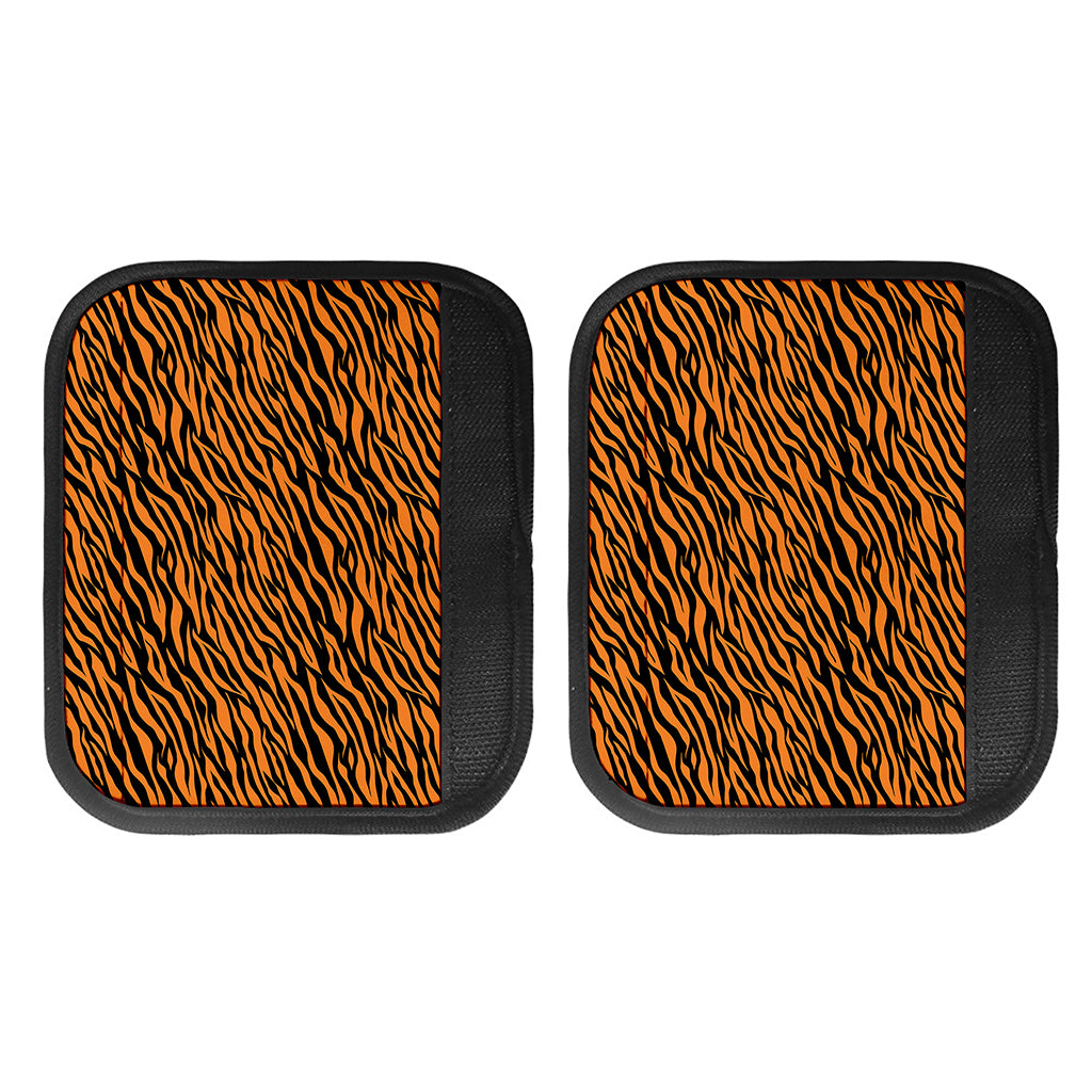 Orange And Black Tiger Stripe Print Handle Covers