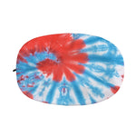 Orange And Blue Tie Dye Print Car Side Mirror Covers