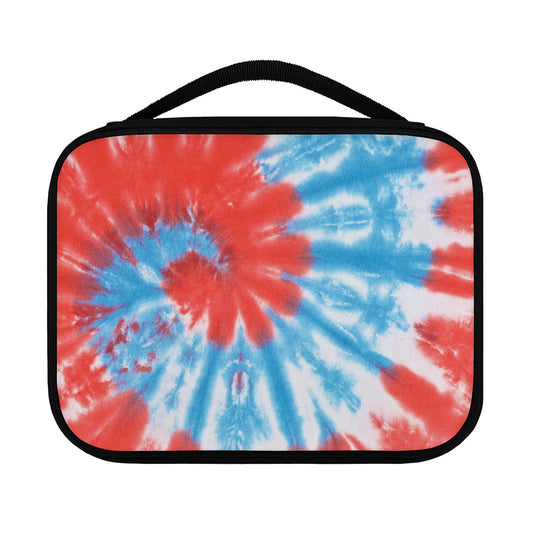Orange And Blue Tie Dye Print Classic Bible Case