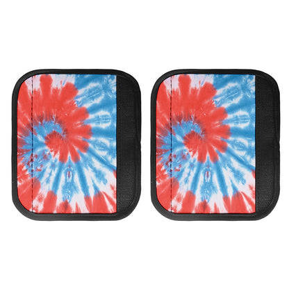 Orange And Blue Tie Dye Print Handle Covers
