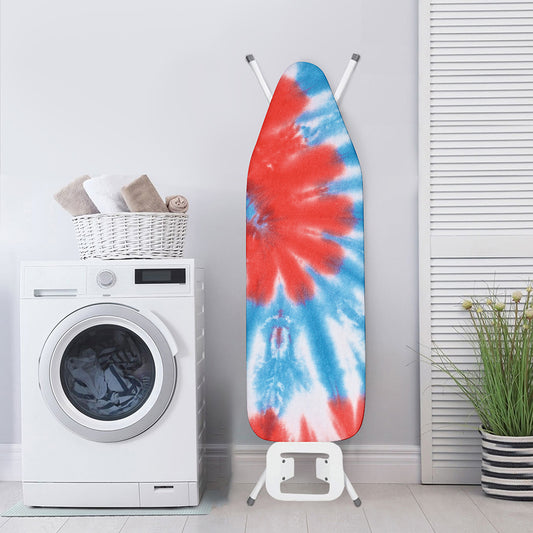 Orange And Blue Tie Dye Print Ironing Board Cover