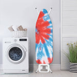 Orange And Blue Tie Dye Print Ironing Board Cover