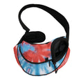 Orange And Blue Tie Dye Print Pet Sling Carrier
