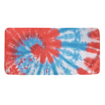 Orange And Blue Tie Dye Print Towel