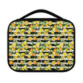 Orange And Lemon Striped Pattern Print Classic Bible Case