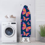 Orange And Purple Butterfly Print Ironing Board Cover