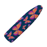 Orange And Purple Butterfly Print Ironing Board Cover