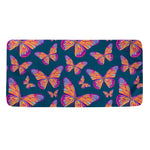 Orange And Purple Butterfly Print Towel