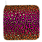 Orange And Purple Leopard Print Hand Towel