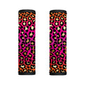 Orange And Purple Leopard Print Handle Covers