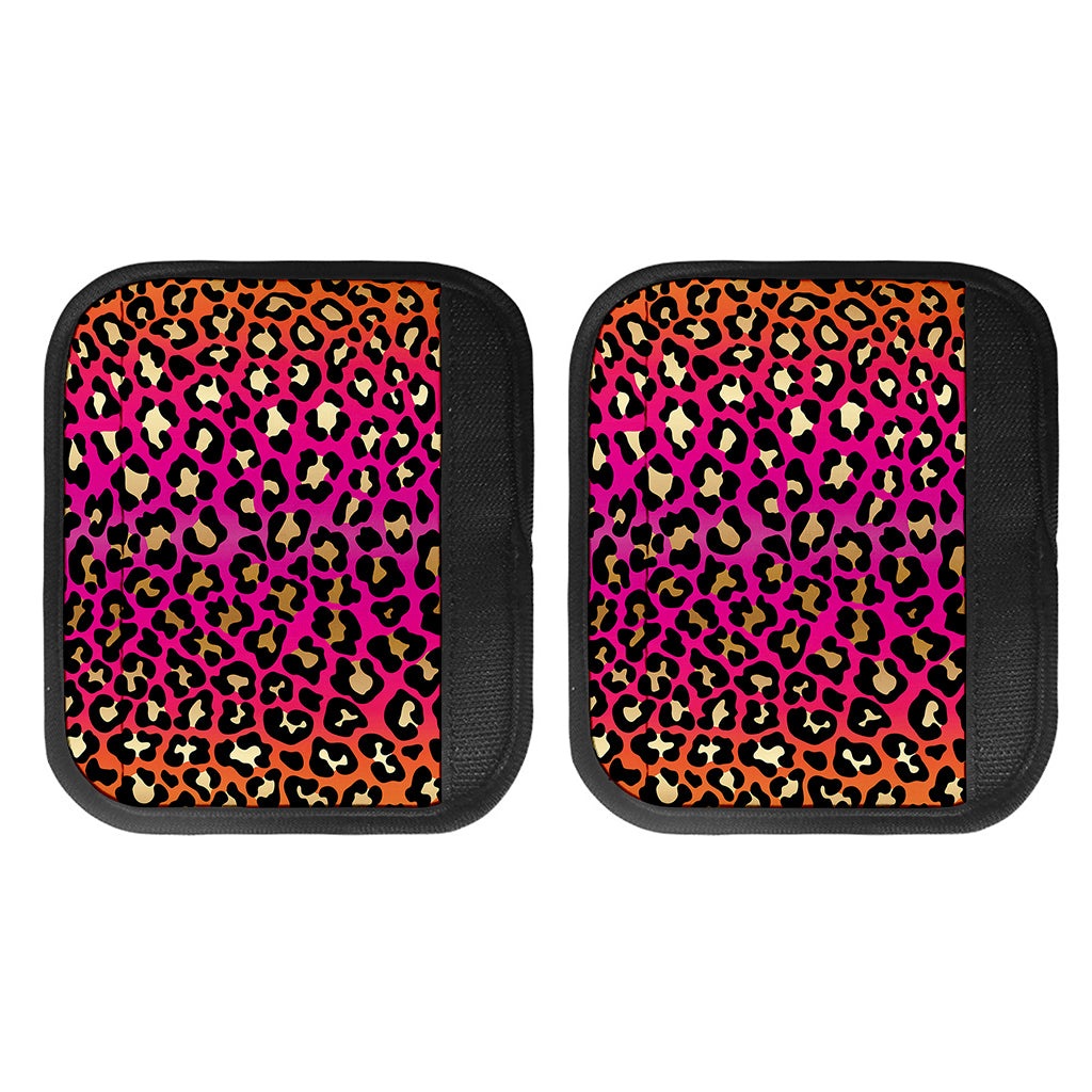 Orange And Purple Leopard Print Handle Covers