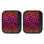 Orange And Purple Leopard Print Handle Covers