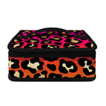 Orange And Purple Leopard Print Small Lunch Bag