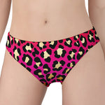 Orange And Purple Leopard Print Women's Panties