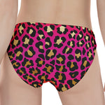 Orange And Purple Leopard Print Women's Panties