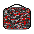Orange Black And Grey Camouflage Print Classic Bible Case