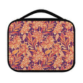 Orange Bohemian Floral Pattern Print Classic Bible Case