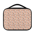 Orange Bull Terrier Pattern Print Classic Bible Case