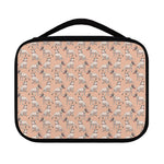 Orange Bull Terrier Pattern Print Classic Bible Case