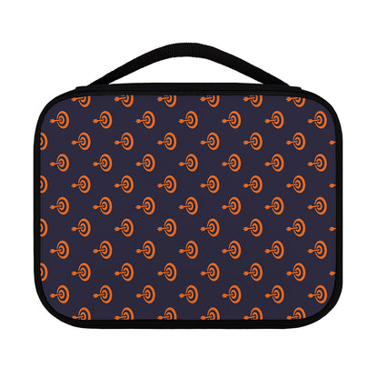 Orange Bullseye Target Pattern Print Classic Bible Case