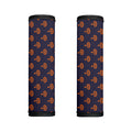 Orange Bullseye Target Pattern Print Handle Covers