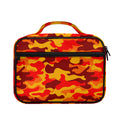 Orange Camouflage Print Briefcase Bible Bag