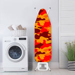 Orange Camouflage Print Ironing Board Cover