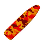 Orange Camouflage Print Ironing Board Cover