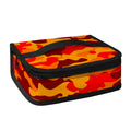 Orange Camouflage Print Small Lunch Bag