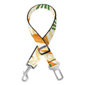 Orange Carrot Pattern Print Dog Seat Belt