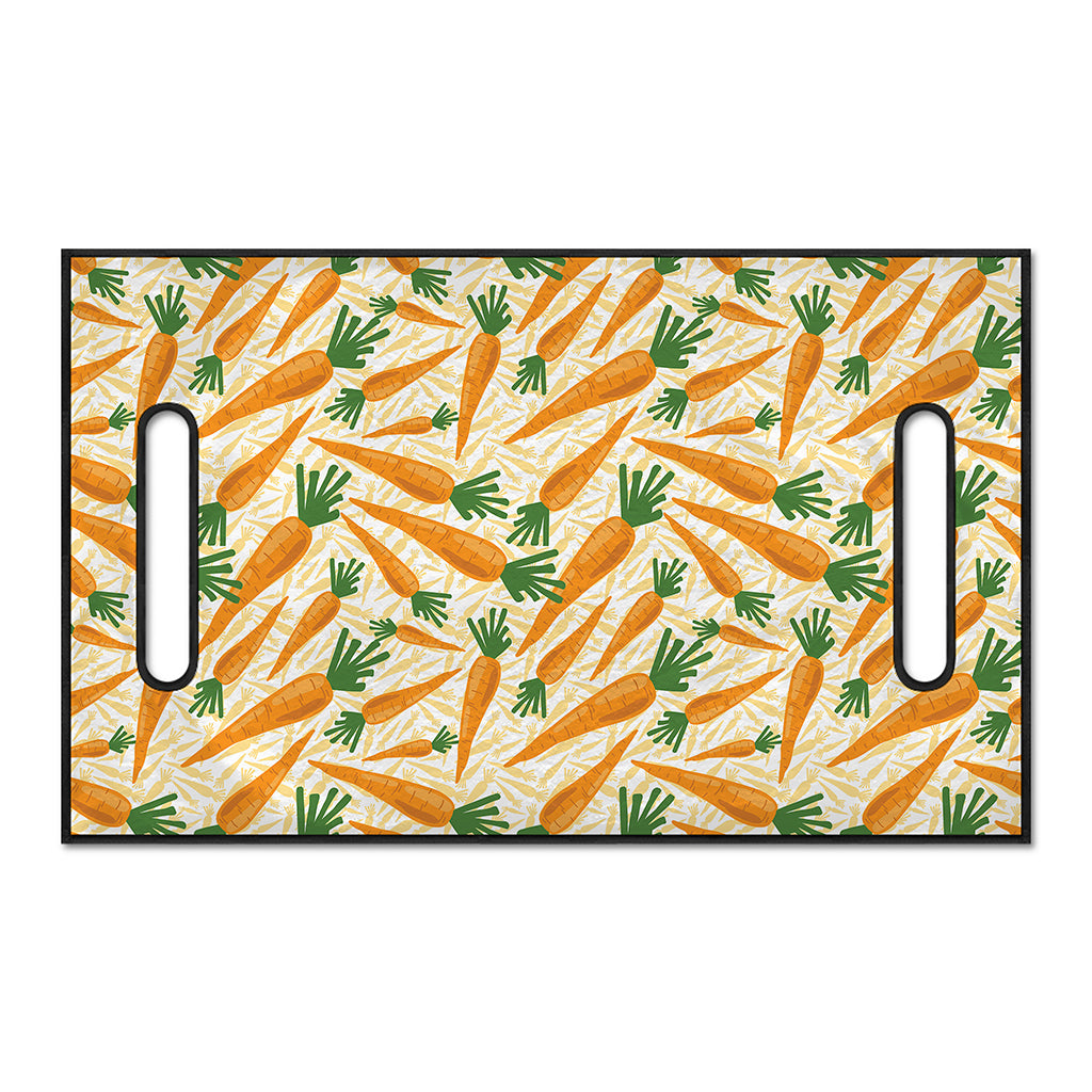 Orange Carrot Pattern Print Golf Cart Seat Cover