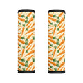 Orange Carrot Pattern Print Handle Covers