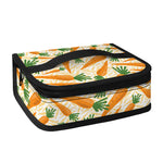 Orange Carrot Pattern Print Small Lunch Bag